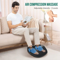 Snailax Shiatsu Foot Massager with Heat - Deep Kneading & Compression Therapy