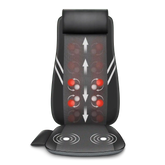 Snailax Heated Shiatsu Back Massager with Vibration - Neck & Shoulder Relief