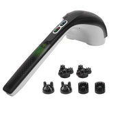 Snailax Cordless Handheld Back Massager - Percussion & Heat for Back & Muscles