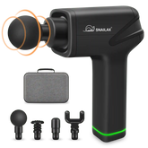 Snailax Percussion Massage Gun - Cordless Deep Tissue Massager for Athletes