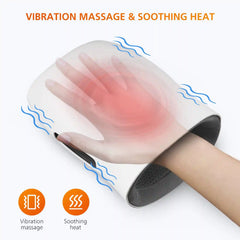 Snailax Cordless Hand Massager with Heat - Compression & Heat Therapy for Joint Pain