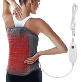 Snailax Large Heating Pad for Back, Neck & Shoulders - 6 Heat Levels for Pain Relief