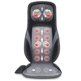 Snailax Shiatsu Back Massager with Heat - Deep Kneading Massage Chair Pad