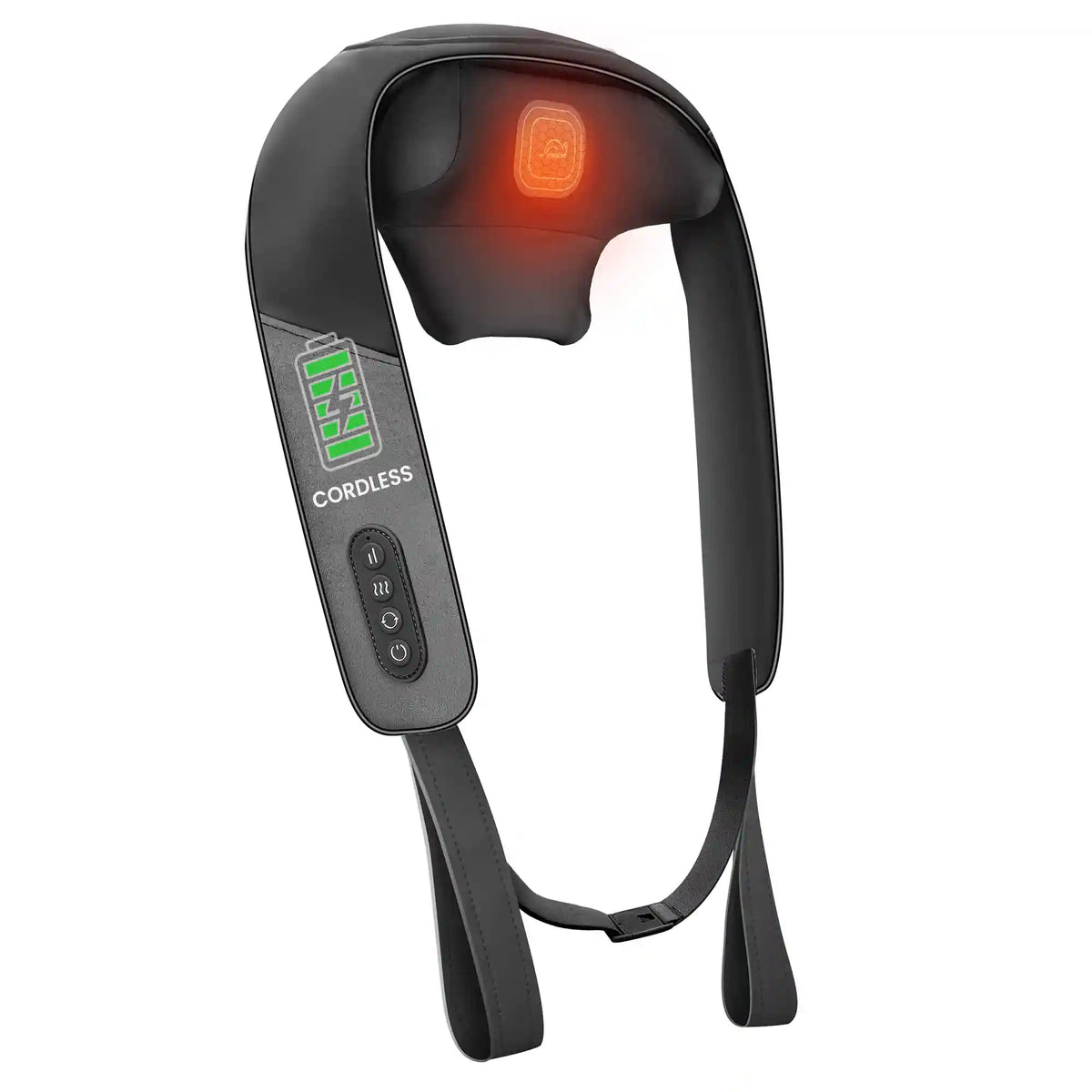 2026 Upgrade Cordless Shiatsu Neck Massager, Graphene & Heating Rechargable