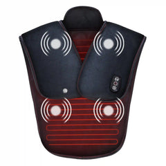 Heating Pad for Neck and Shoulders, Large Heat Pads for Back Pain, Cramps, Electric Back Massager with Fast Heating