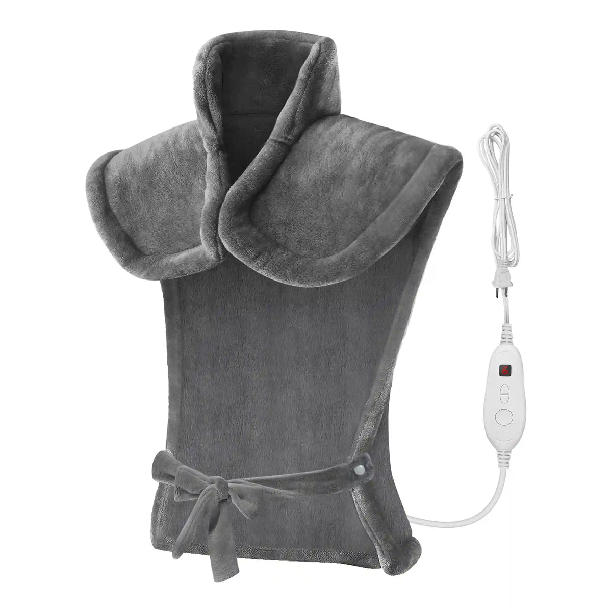 XL Electric Heating Pad - Full Coverage for Neck, Shoulders & Back Pain Relief