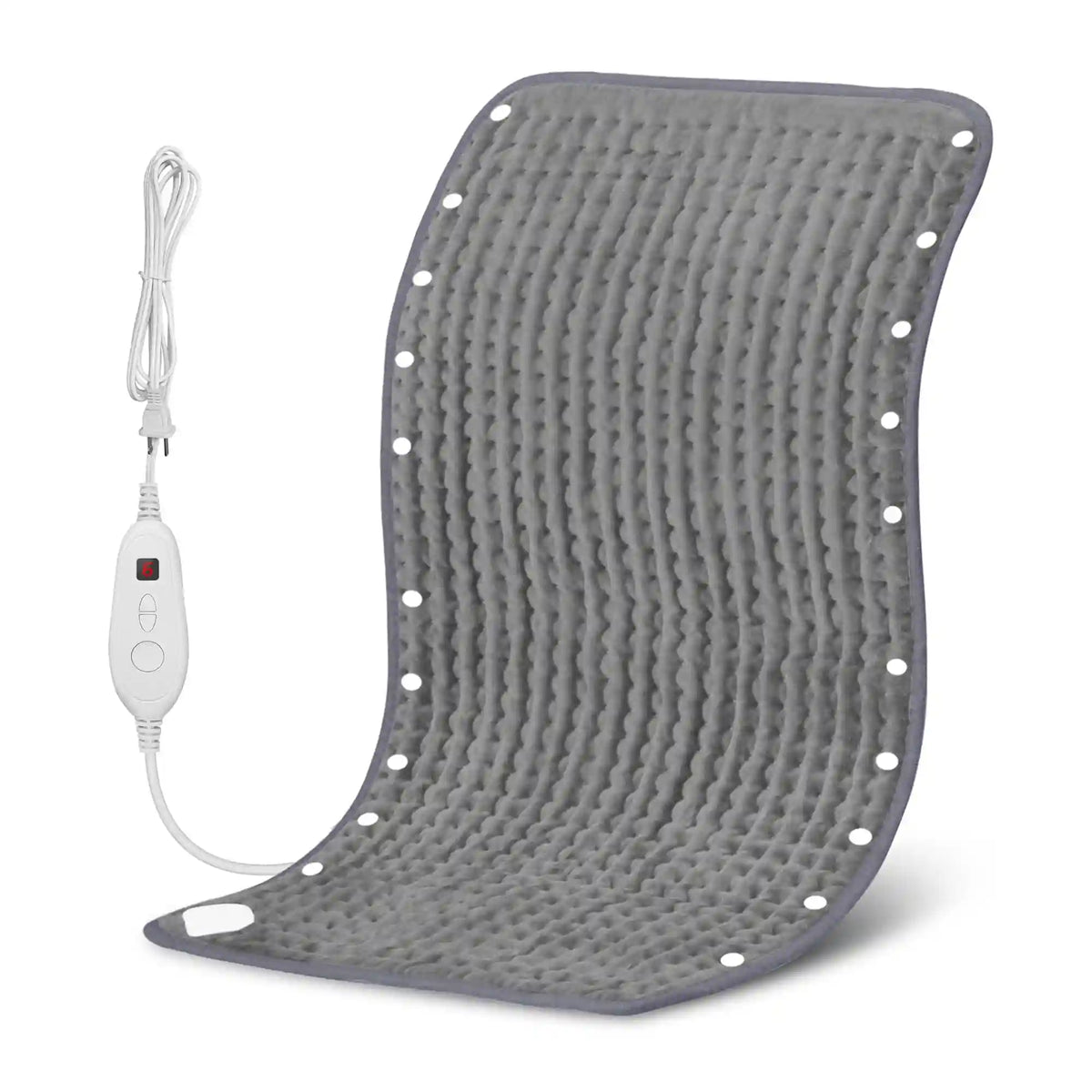 Snailax Electric Heating Pad for Back, Neck, Feet - Portable & Washable