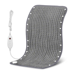 Snailax Electric Heating Pad for Back, Neck, Feet - Portable & Washable