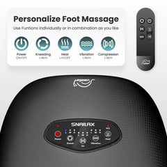 Electric Shiatsu Foot Massager with Heat - Foot Massage Machine for Feet